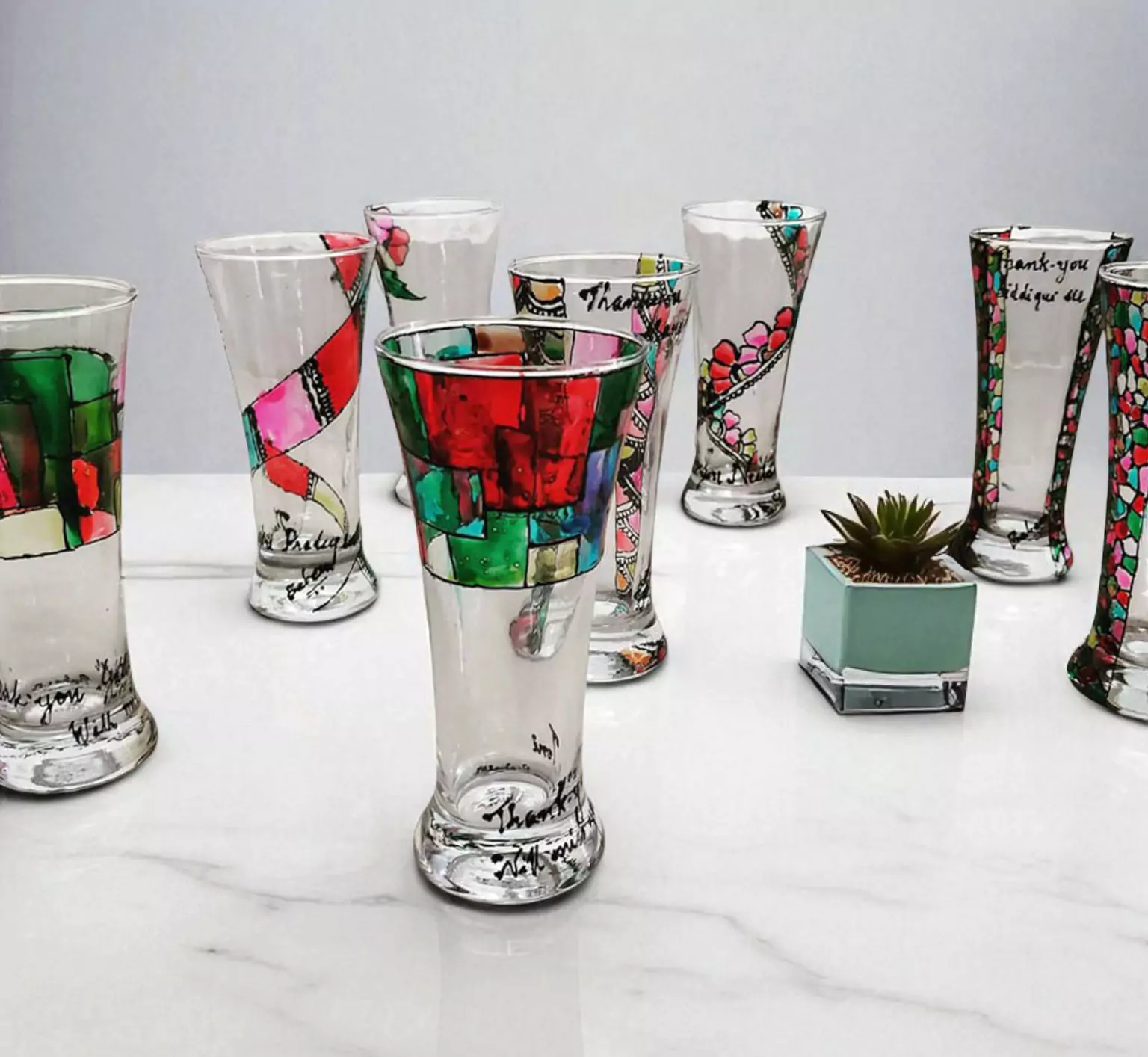 Glass Painting Activity